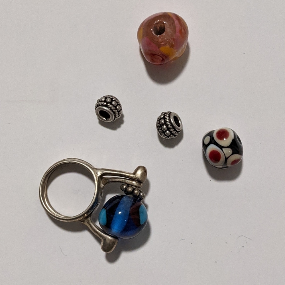Interchangeable sterling ring - Picture 2 of 4